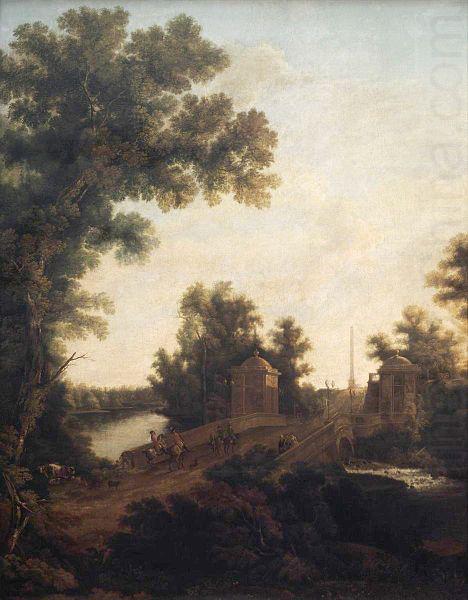 Semyon Shchedrin The Stone Bridge in Gatchina near Constable Square china oil painting image